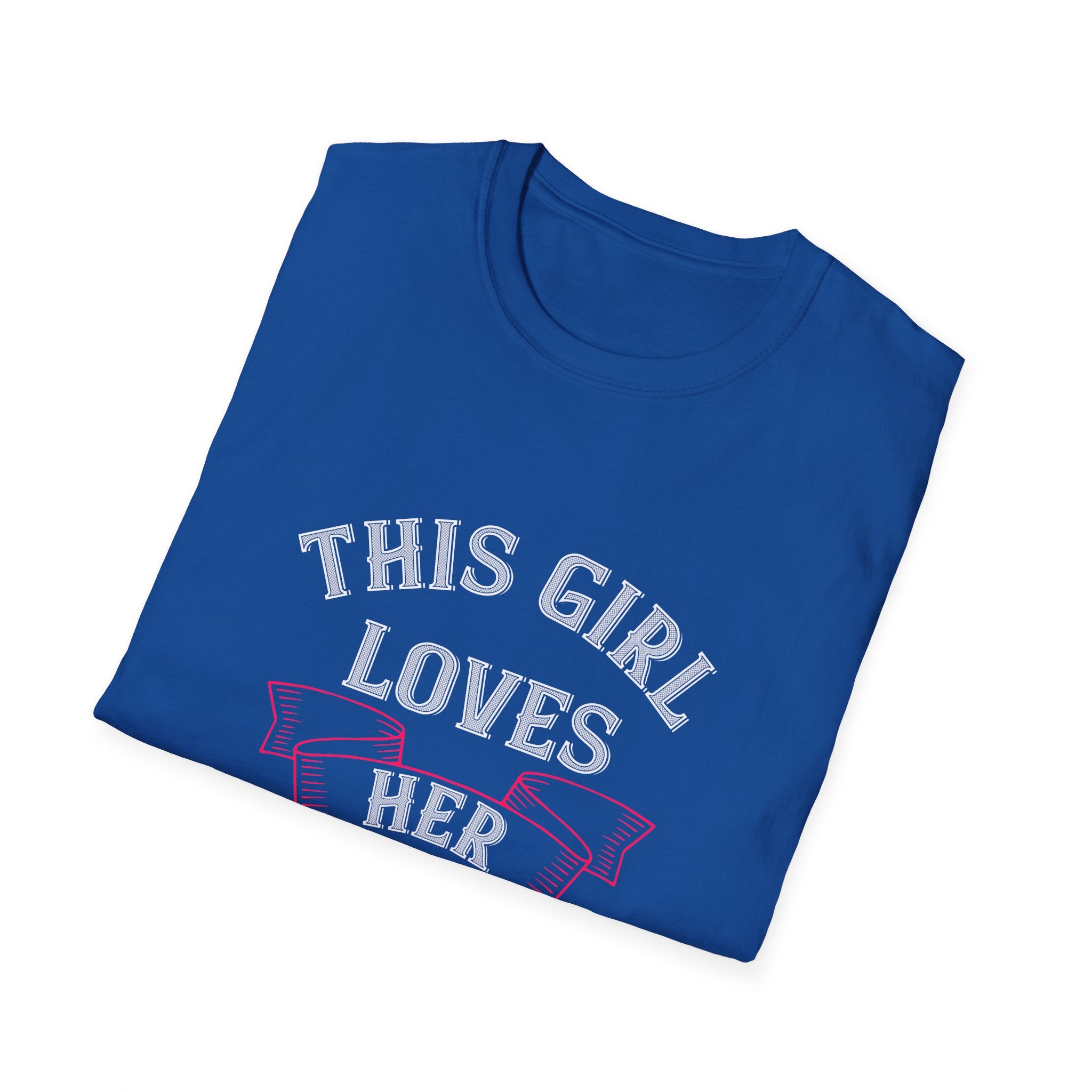 This Girl Loves Her Boyfriend, Cute Adorable Comfy Loving Softstyle T-Shirt