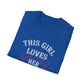 This Girl Loves Her Boyfriend, Cute Adorable Comfy Loving Softstyle T-Shirt