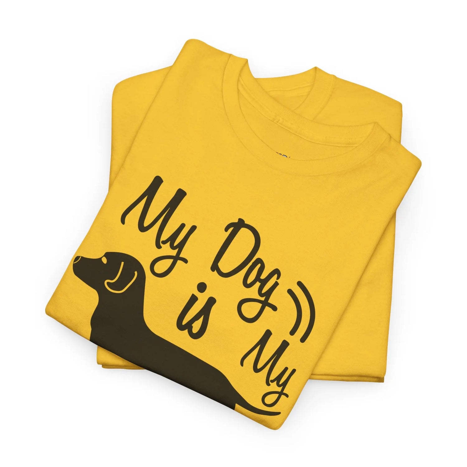 My Dog Is My Doorbell Shirt Funny Dog Lover T Shirt Pet Owner - Bold Printed Tees