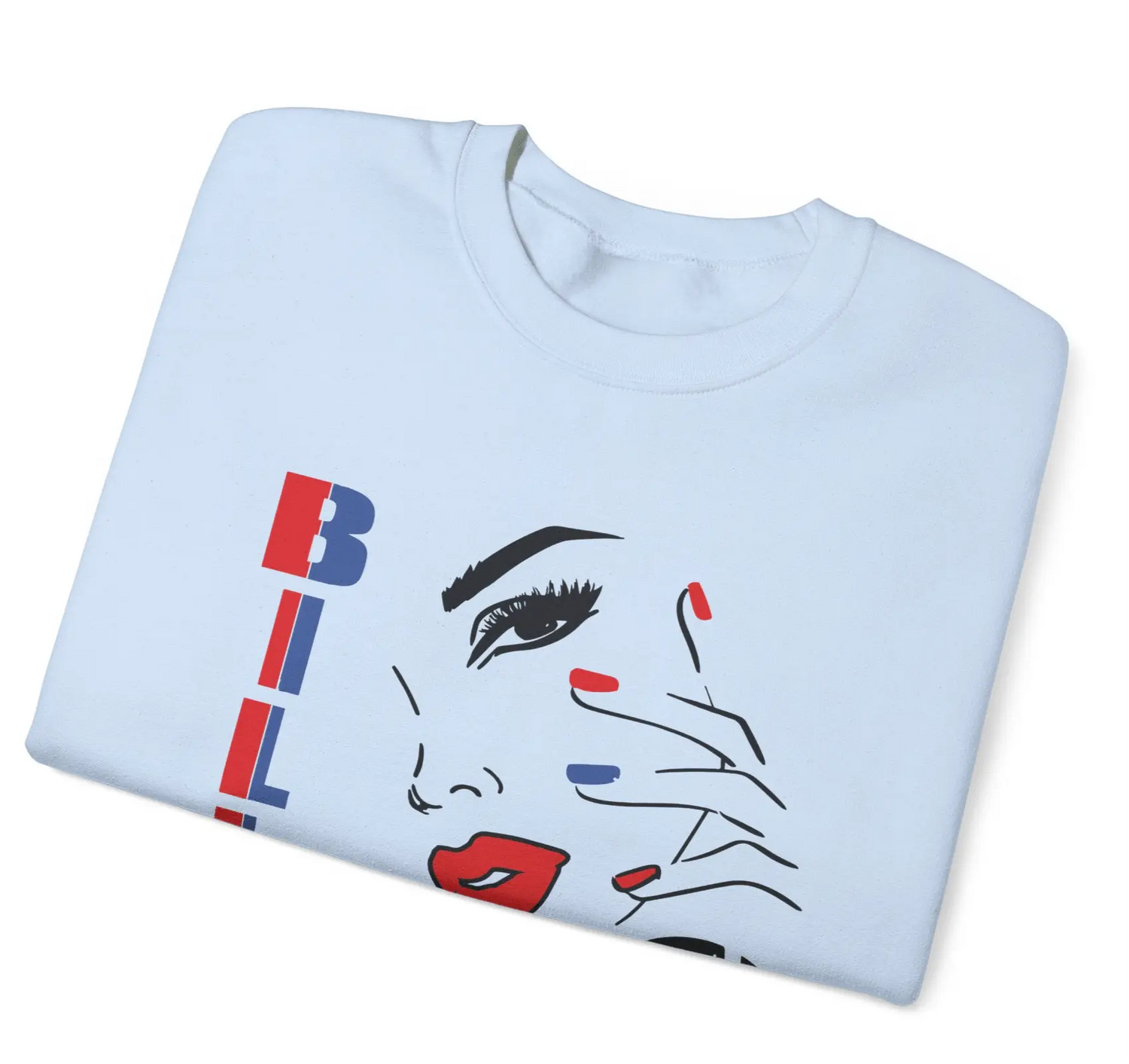 Bills Diva Crewneck Buffalo Sweatshirt Football Fan Crewneck - Bold Printed Tees