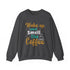 Wake Up and Smell the Coffee Crewneck Sweatshirt | Cozy Coffee Lovers Apparel - Bold Printed Tees