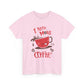 “ I Need More Coffee “ Funny Cute Unisex Heavy Cotton Graphic Tee