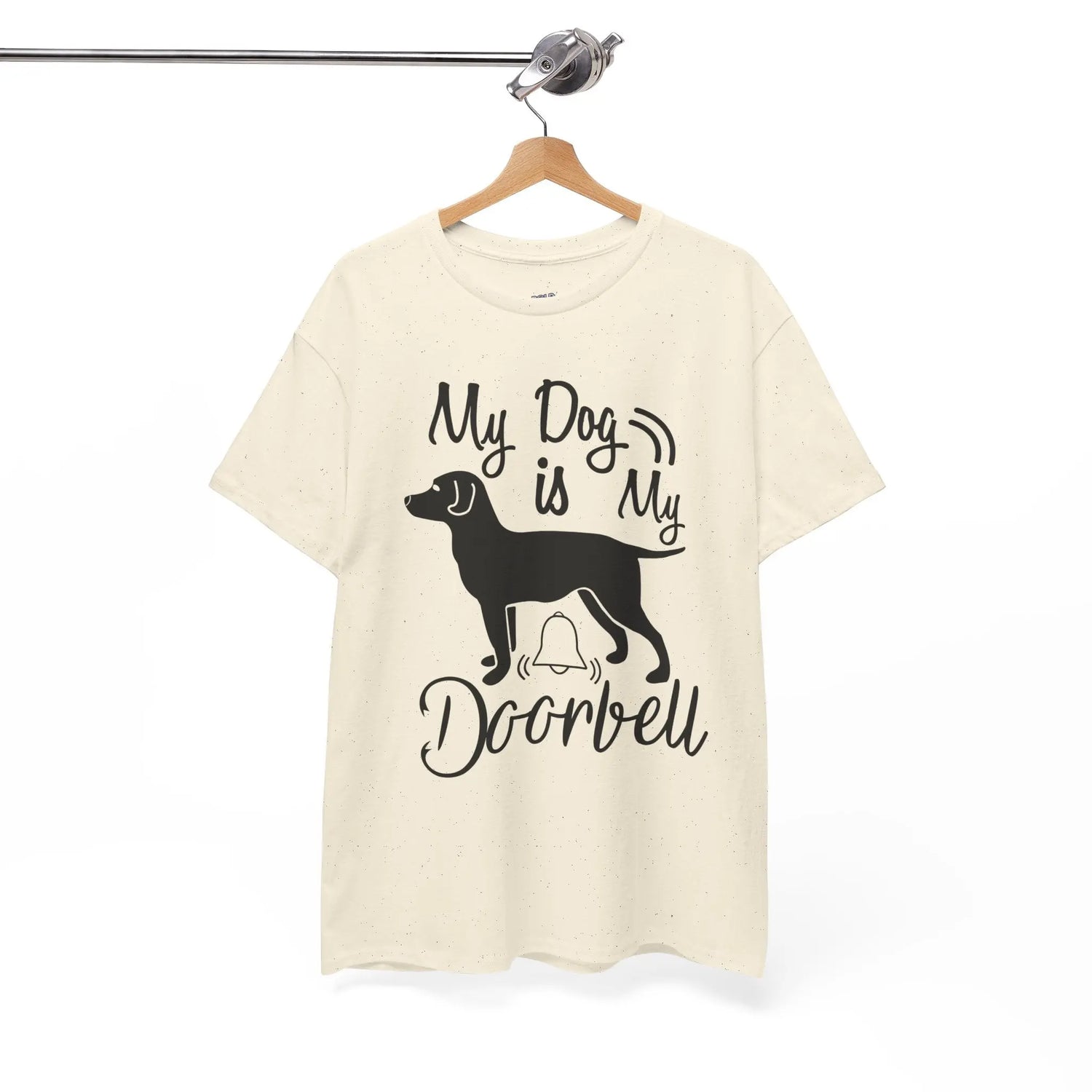 My Dog Is My Doorbell Shirt Funny Dog Lover T Shirt Pet Owner - Bold Printed Tees