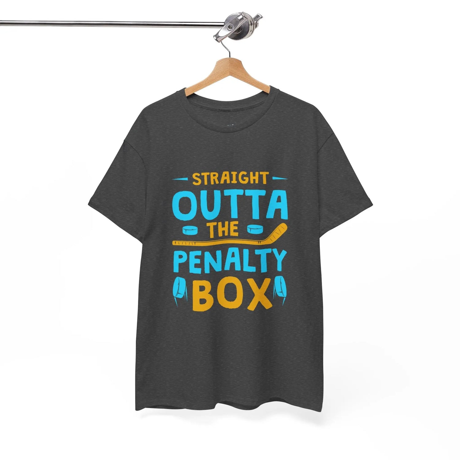 Straight Outta The Penalty Box Hockey Lover T-Shirt Printify