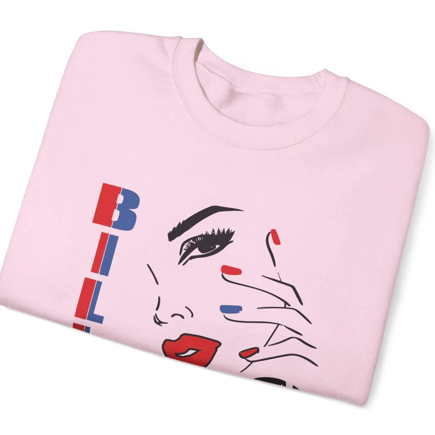 Bills Diva Crewneck Buffalo Sweatshirt Football Fan Crewneck - Bold Printed Tees