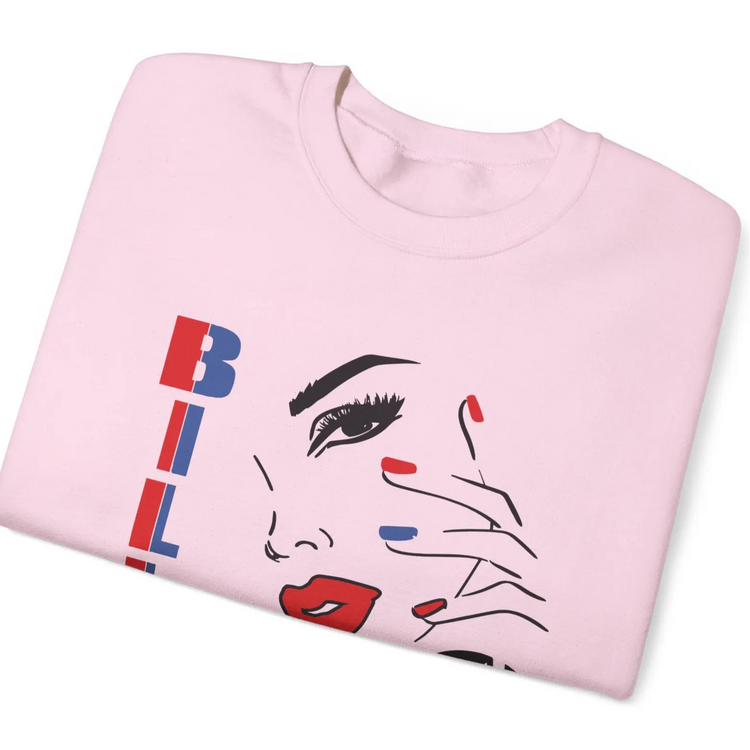 Bills Diva Crewneck Buffalo Sweatshirt Football Fan Crewneck - Bold Printed Tees