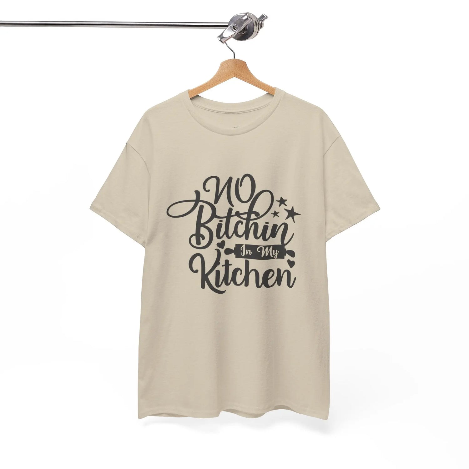 No Bitchin’ in My Kitchen T-Shirt Funny Cooking Quote Unisex Tee - Bold Printed Tees