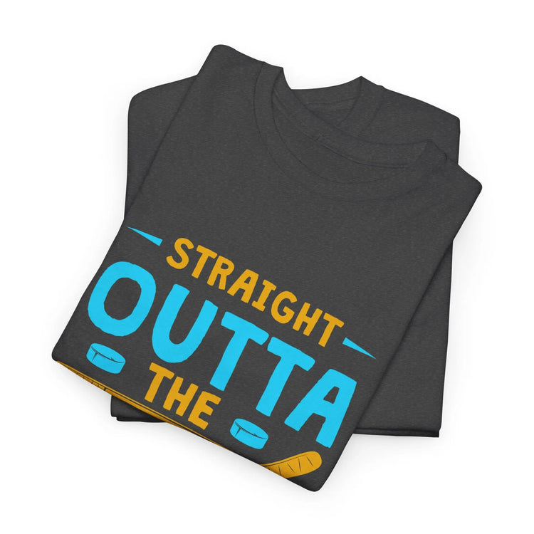 Straight Outta The Penalty Box Hockey Lover T-Shirt Printify