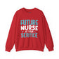 Future Nurse at Your Service Crewneck Sweatshirt - Bold Printed Tees