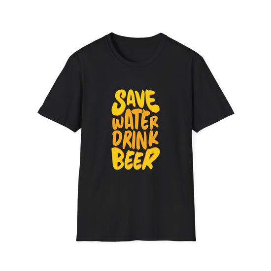 Save Water Drink Beer T-Shirt, Funny Gift for Beer Lovers, Unisex Graphic Tee,
