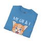 My Cat & I Talk Sh*t About You T-Shirt – Funny Cat Lover Gift, Pet Parent Humor Tee, Cat Mom Shirt