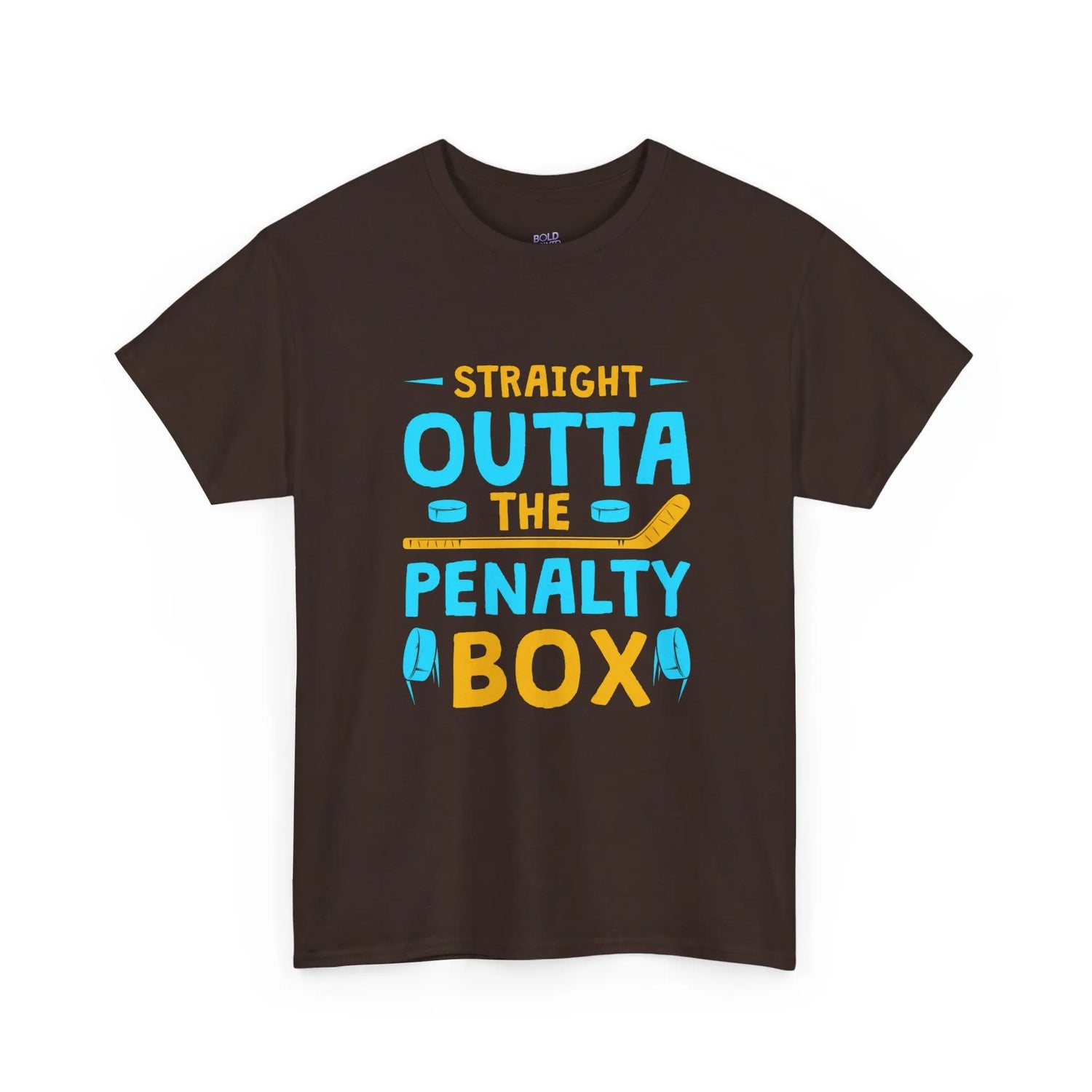 Straight Outta The Penalty Box Hockey Lover T-Shirt Printify