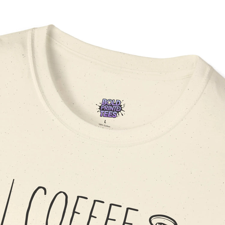 Coffee Scrubs and Rubber Gloves T-Shirt Funny Nurse Humor Tee, Medical Staff Gift, Healthcare Worker Shirt - Bold Printed Tees