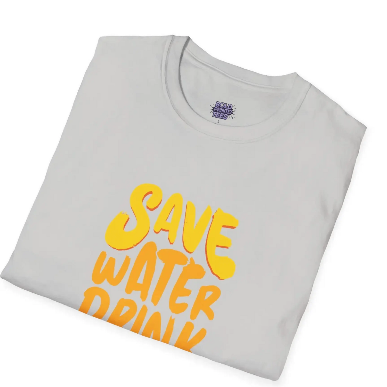 Save Water Drink Beer T-Shirt Funny Beer Lover Gift, Unisex Party Tee - Bold Printed Tees