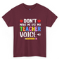 Dont Make Me Use My Teacher Voice Shirt Funny Teacher T Shirt - Bold Printed Tees