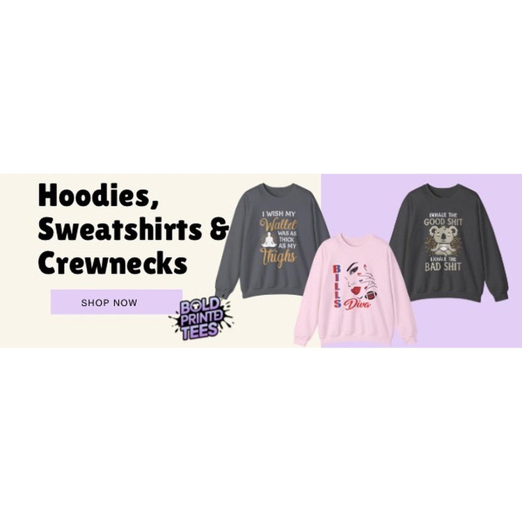 Hoodies, Sweatshirts & Crewnecks