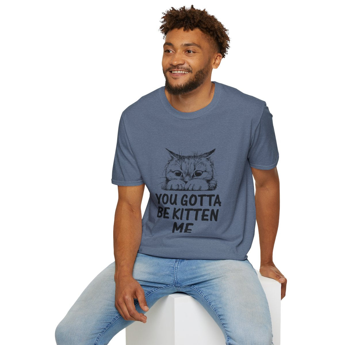 Funny Cat T-Shirt, You Gotta Be Kitten Me, Gift for Cat Lovers Cute Animal Kitty